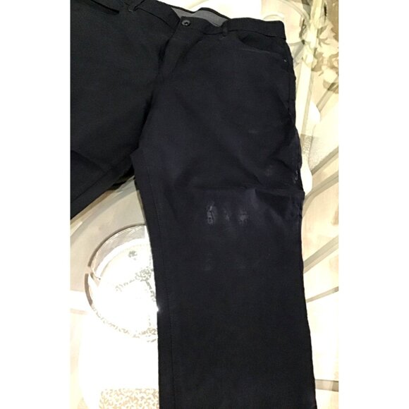 WEATHERPROOF VINTAGE MENS BLACK LIGHT WEIGHT STRAIGHT LEG PANTS SIZE 40X32 - Picture 5 of 7